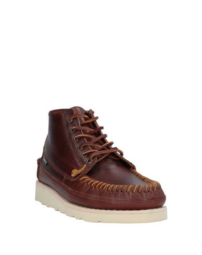 Sebago Seneca Mid Boot - Brown Cinnamon In Brown