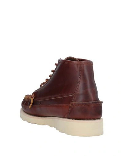 Sebago Seneca Mid Boot - Brown Cinnamon In Brown