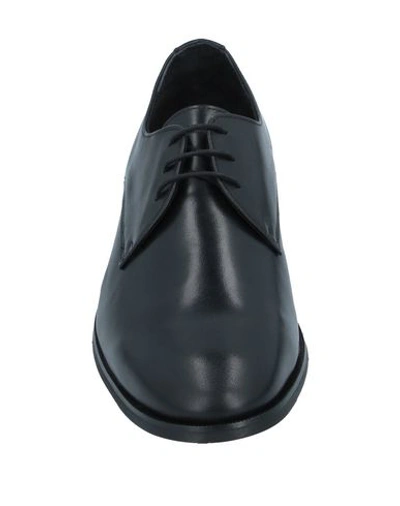 Shop Royal Republiq Laced Shoes In Black