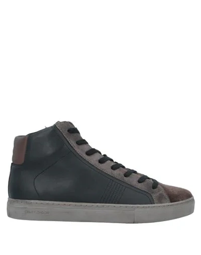 Shop Crime London Sneakers In Cocoa