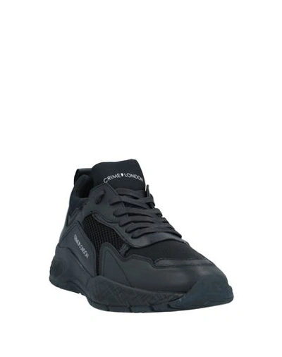 Shop Crime London Sneakers In Black