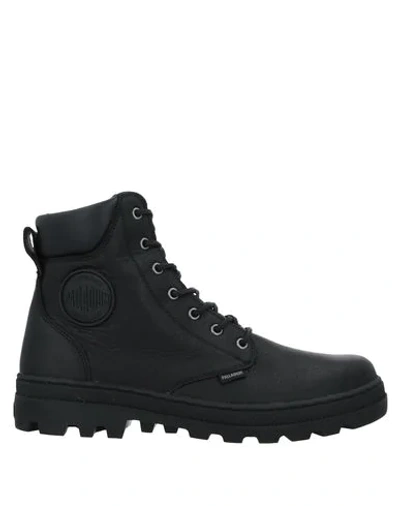 Palladium Ankle Boots In Black