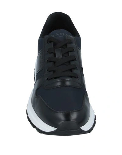 Shop Prada Sneakers In Black