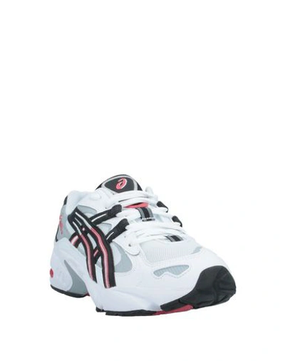 Shop Asics Man Sneakers White Size 8 Textile Fibers