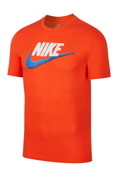 Shop Nike Swoosh Logo T-shirt In 893 Teamor/gamerl