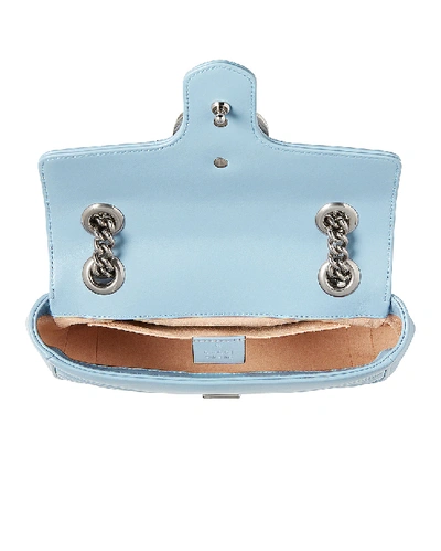 Shop Gucci Gg Marmont Bag In Porcelain Light Blue