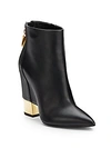 GIUSEPPE ZANOTTI Leather Wedge-Heel Boots