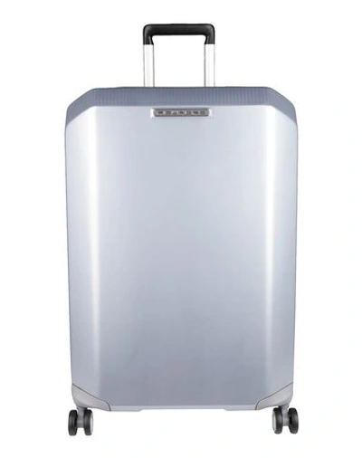 Shop Piquadro Luggage In Light Grey