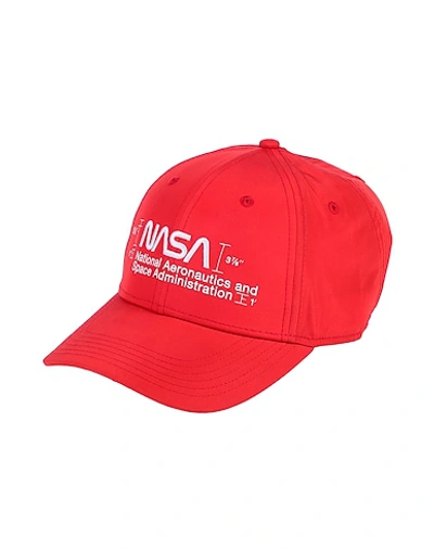 Shop Heron Preston Hats In Red