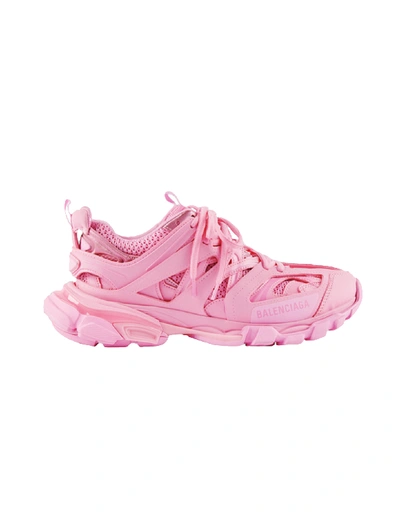 Shop Balenciaga Pink Track 2 Sneakers
