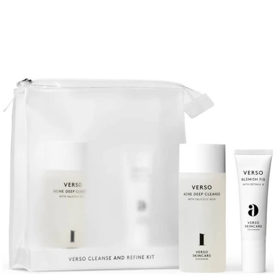 Shop Verso Cleanse And Refine Kit 6oz (worth $130.00)
