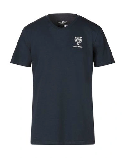 Shop Plein Sport T-shirts In Dark Blue