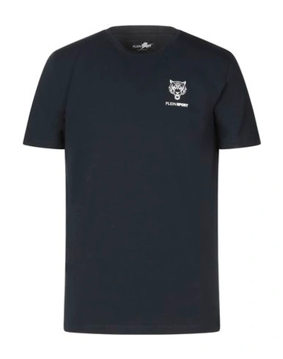 Shop Plein Sport T-shirts In Dark Blue