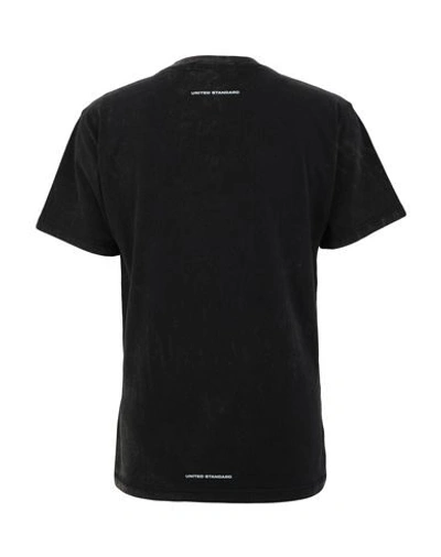 Shop United Standard Man T-shirt Black Size M Cotton