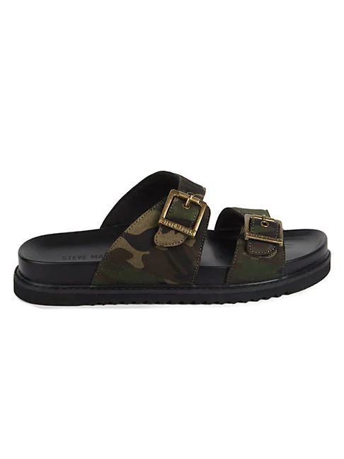 steve madden two strap sandals