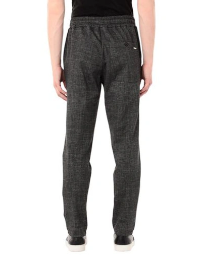 Shop Aglini Pants In Steel Grey