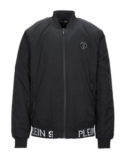 Shop Plein Sport Jackets In Black