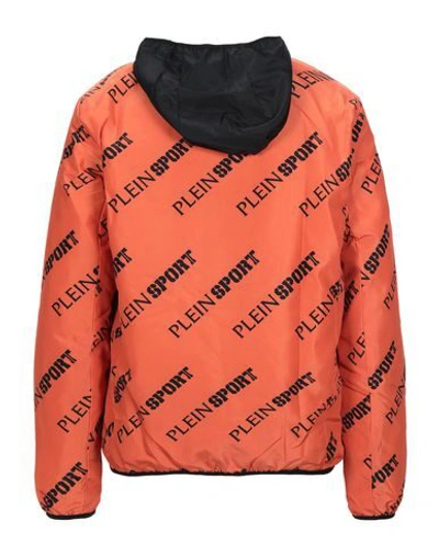 Shop Plein Sport Jackets In Orange