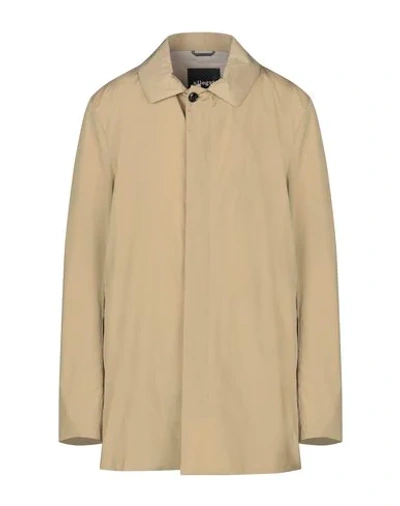 Shop Allegri Full-length Jacket In Sand