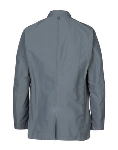 Shop Allegri Man Jacket Lead Size 36 Polyester, Nylon In Grey