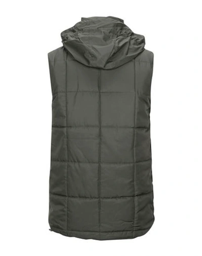 Shop Plein Sport Synthetic Padding In Military Green