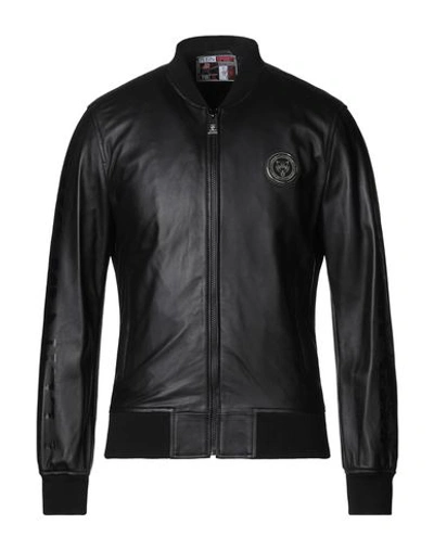 Shop Plein Sport Jackets In Black
