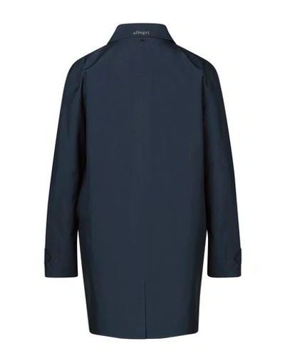 Shop Allegri Full-length Jacket In Dark Blue