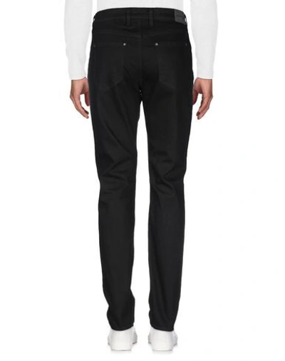 Shop Michael Kors Mens Man Jeans Black Size 34w-32l Cotton, Elastane
