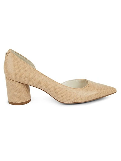 Shop Anne Klein Aknadella Point Toe Pumps In Natural