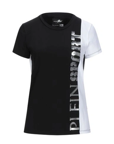 Shop Plein Sport T-shirts In Black