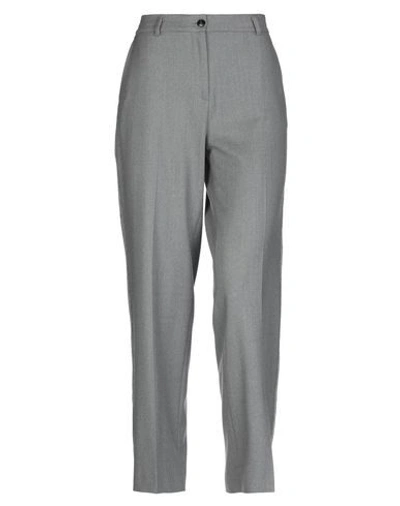 Shop Via Masini 80 Casual Pants In Grey