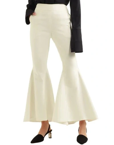 Shop Beaufille Pants In Ivory