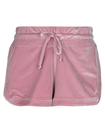 Shop Plein Sport Shorts & Bermuda Shorts In Light Pink