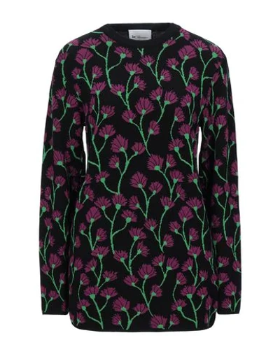 Shop Be Blumarine Woman Sweater Black Size 6 Viscose, Polyester