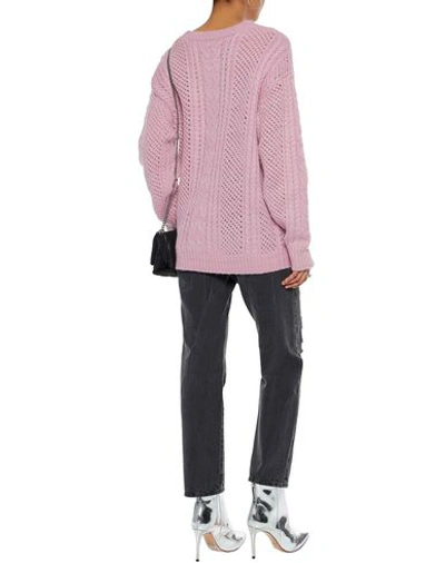 Shop Line Sweater In Mauve