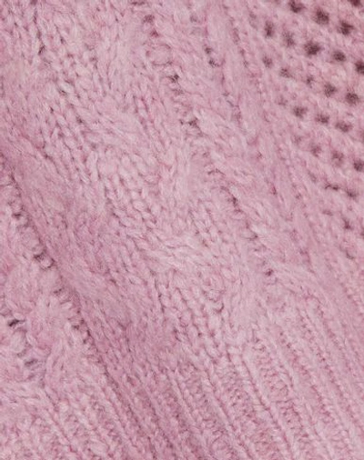 Shop Line Sweater In Mauve