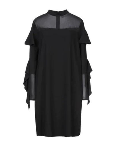 Shop Be Blumarine Woman Mini Dress Black Size 8 Polyester