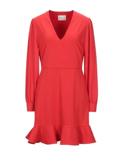 Be Blumarine Short Dresses In Red