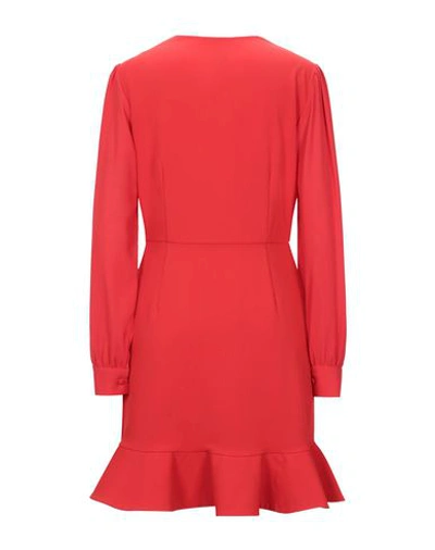 Be Blumarine Short Dresses In Red