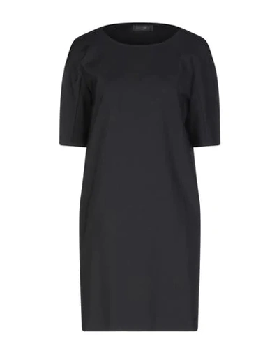 Shop Calvin Klein Collection Short Dresses In Black