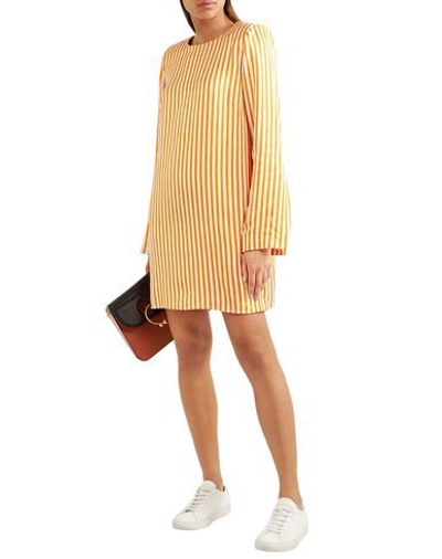 Shop Maggie Marilyn Woman Mini Dress Orange Size 4 Viscose