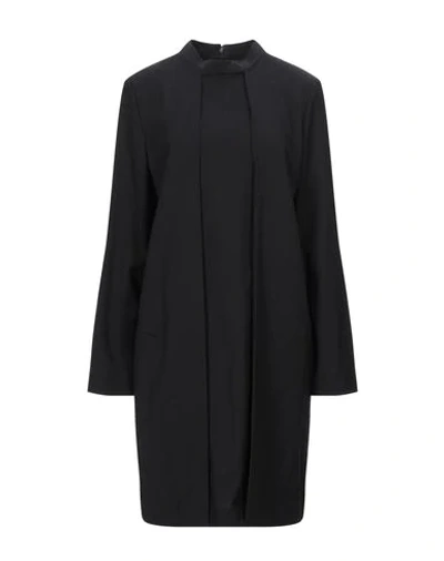 Shop Calvin Klein Collection Short Dresses In Black