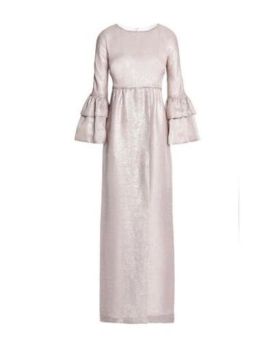 Shop Merchant Archive Long Dresses In Dove Grey