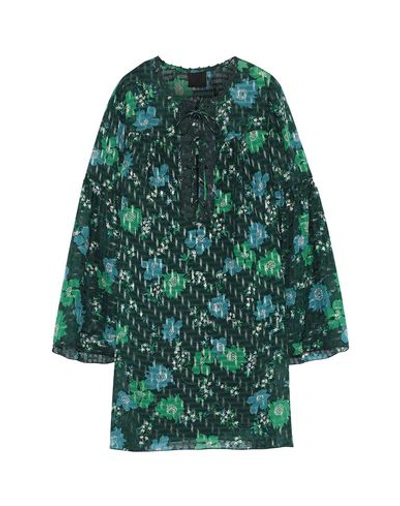 Shop Anna Sui Short Dresses In Green