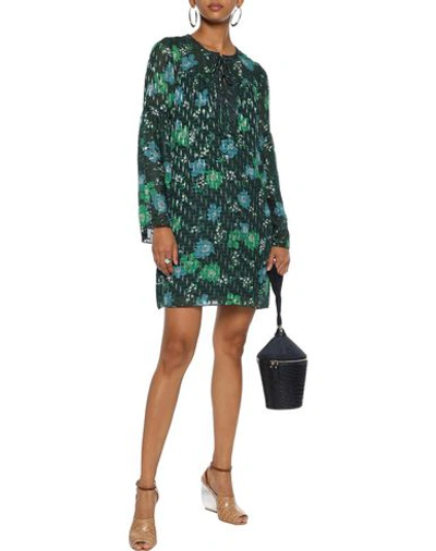 Shop Anna Sui Short Dresses In Green