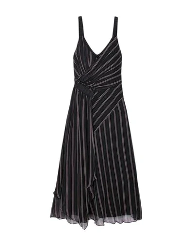 Shop Grey Jason Wu 3/4 Length Dresses In Black