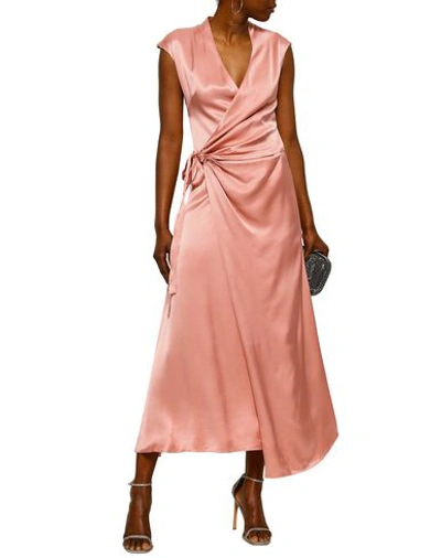 Shop Les Héroïnes By Vanessa Cocchiaro Long Dresses In Pink