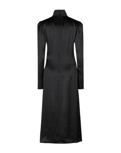 Shop Alessandra Rich Midi Dresses In Black