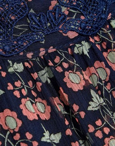 Shop Anna Sui Blouses In Dark Blue