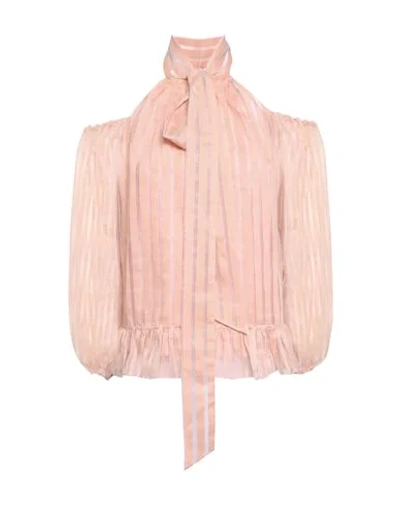 Shop Anna October Blouses In Light Pink